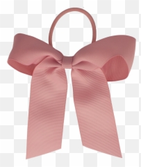 Hair Bow With Elastic Rose Quartz - Your Little Miss La Rosa Noeud Png Yourlittlemiss,Rose Quartz Icon