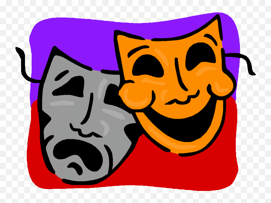 Theater Masks Transparent Png Images - Clip Art Play Drama,Drama Masks Icon