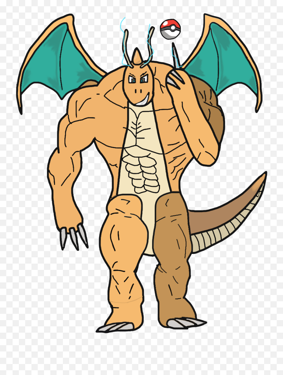 One Dragonite Using Escanor As Base - Supernatural Creature Png,Escanor Icon