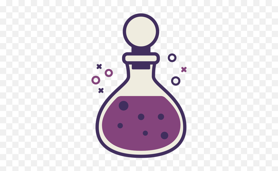 Magic Potion Bottle Icon - Laboratory Flask Png,Magic Icon Png