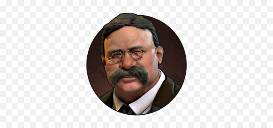 Teddy Roosevelt - Bull Moose Teddy Png,Civ Be Virtues Icon