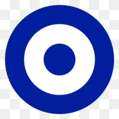 Open - Mod Target Clipart Full Size 1457963 Greek Roundel png