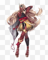 Download Ka The Oni Oc - Woman Warrior Full Size Png Oni Woman,Warrior Png