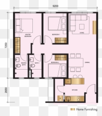 M Centura Reinvent Affordability - M Centura Type B Layout Png,Mah Sing Icon Residence