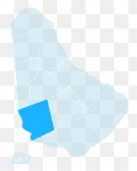 Map Of Barbados Beaches Attractions Png