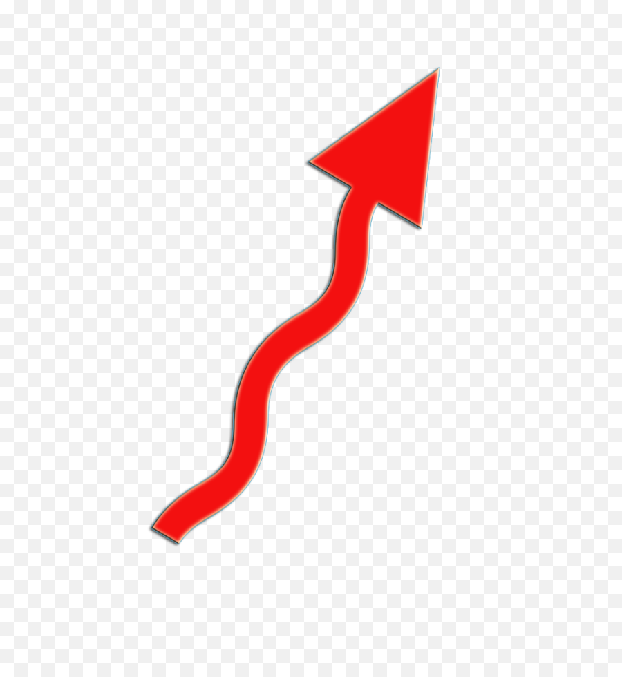 Curved Vector Arrow Png Image - Red Curly Arrow,Arrow Png Transparent Background