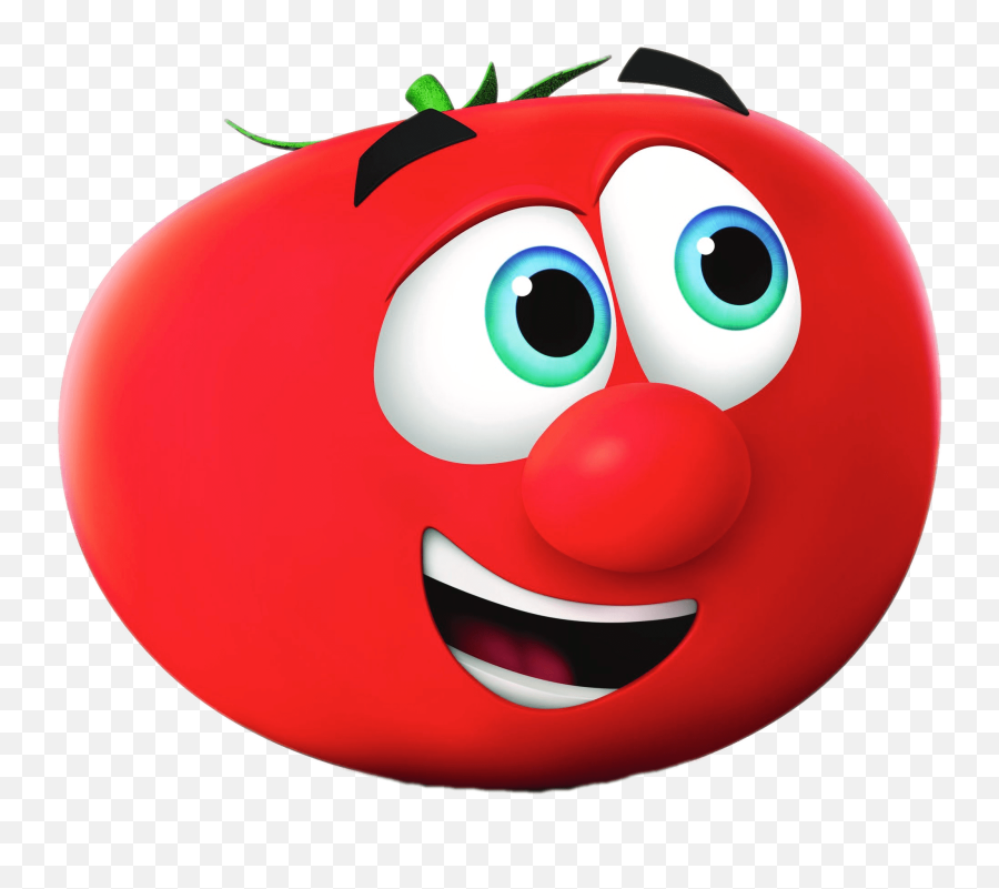 Bob The Tomato Big Smile Transparent - Bob The Tomato New Design Png,Smiling Mouth Png