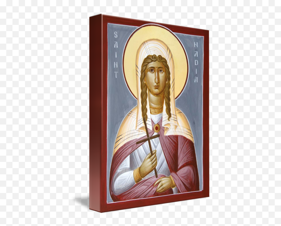 St Nadia Hope By Julia Bridget Hayes - Saint Nadia Hope Png,Orthodox Icon Art