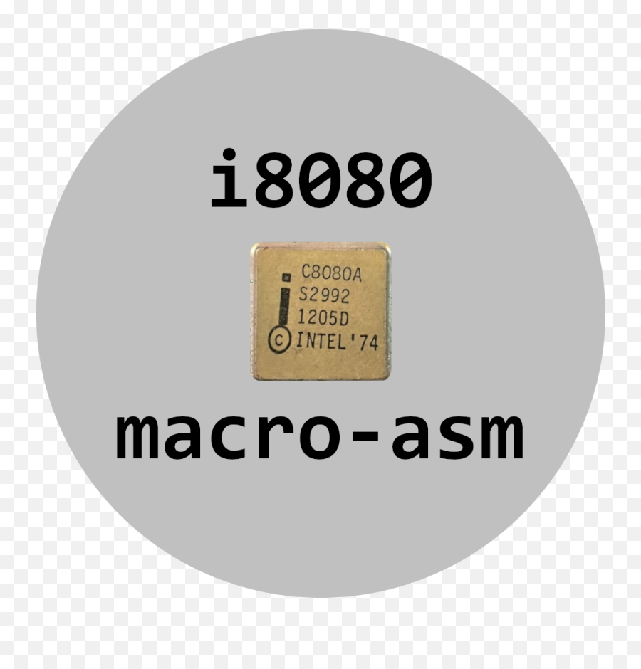 Intel 8080 Macro - Assembler Visual Studio Marketplace Presidio Chapel Of San Elizario Png,Macro Icon