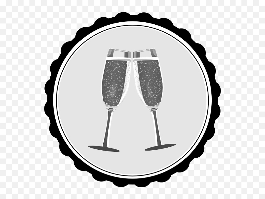 Champagne Clip Art - Vector Clip Art Online Lunch Png,Champagne Glasses Icon