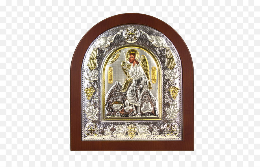 Silver Oval Icons U2013 Gps Trading - Religion Png,Byzantine Icon Of Mary