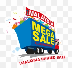 1malaysia Unified Sale Logo Download - Logo Icon Png Svg Mega Sale,Icon Truck For Sale