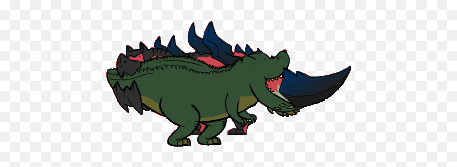 Top Moe Stickers For Android U0026 Ios Gfycat - Monster Hunter Cute Deviljho Png,Taokaka Icon