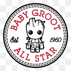 Guardians Of The Galaxy Baby Groot All Star Converse Puzzle - Fictional Character png