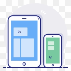 Dispositives Smartphone Tablet Chat Ui Design Free Icon - Technology Applications Png,Ui Ux Icon