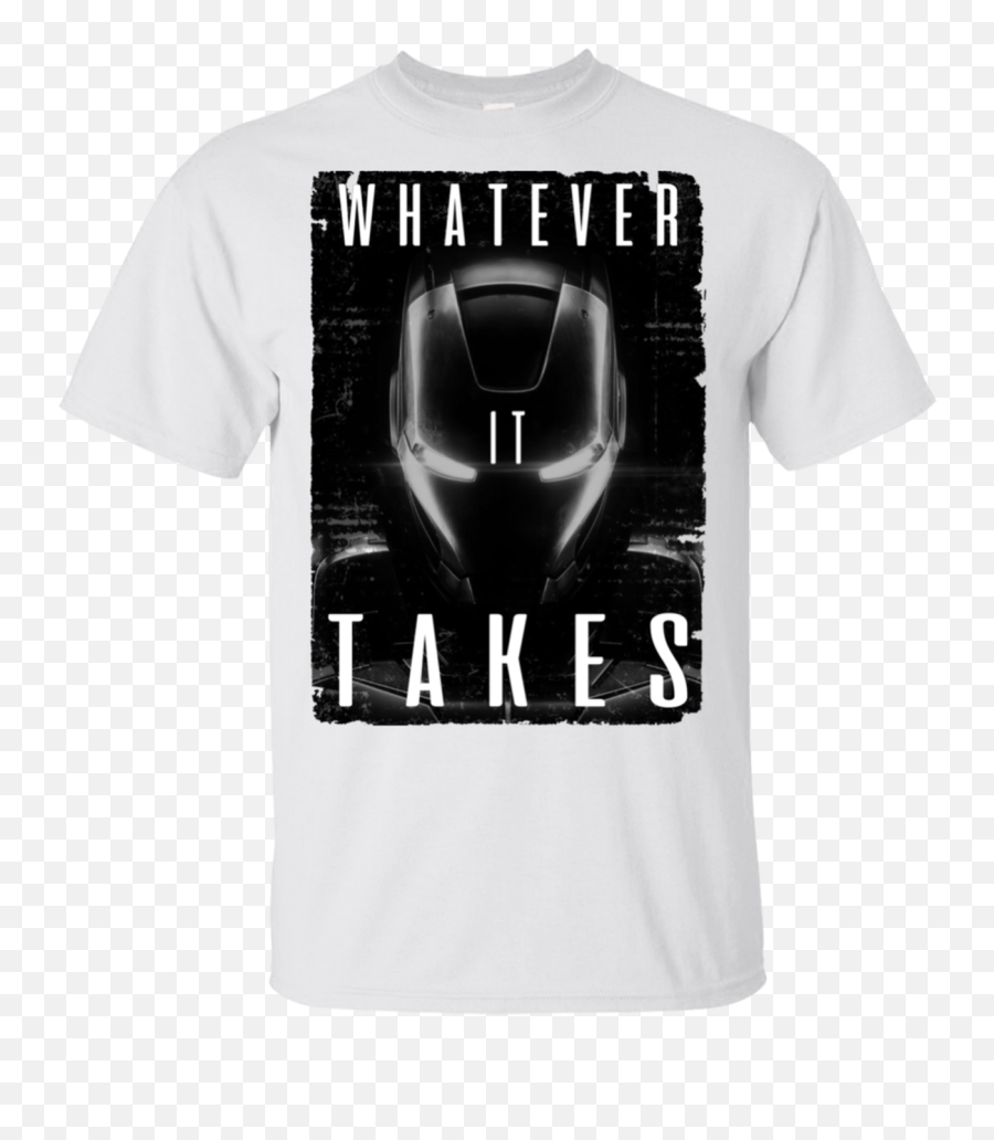 Iron Man Mask Whatever It Takes T - Shirt For Fan Endgame Lt04 Wine Glass Png,Iron Man Helmet Png