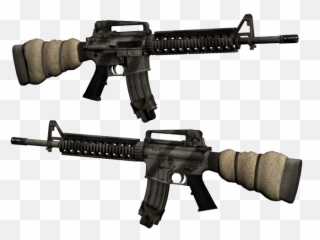 Download Hd M4 Carbine Transparent Png Image - Nicepngcom Lancer Tactical Lt22b M16a4 Aeg Airsoft Rifle,M4 Png