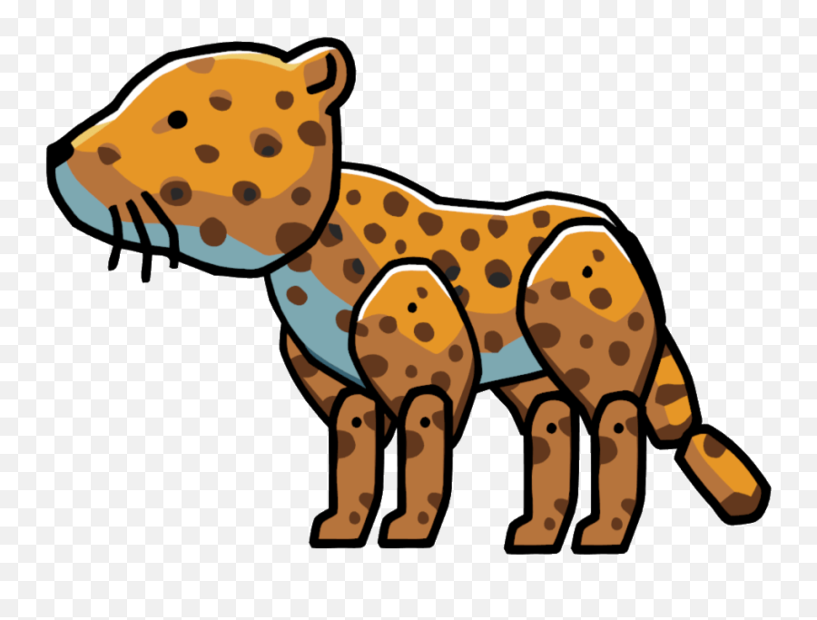 Scribblenauts Hyena Transparent Png - Stickpng Scribblenauts Cheetah,Hyena Png