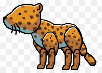 Scribblenauts Hyena Transparent Png - Stickpng Scribblenauts Cheetah,Hyena Png