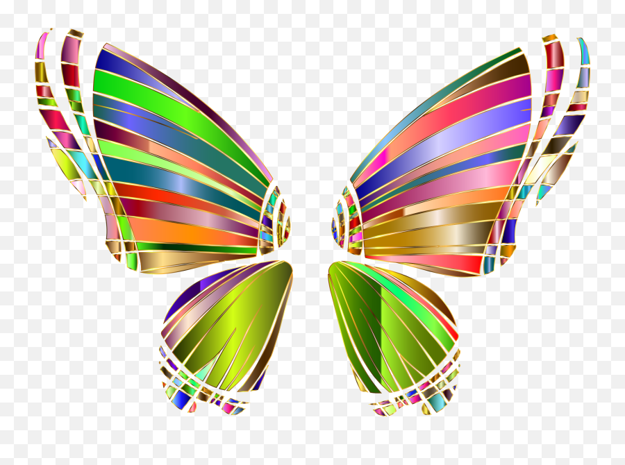 Butterfly Design Clipart Transparent Background - Transparent Background Butterfly Wing Clipart Png,Wings Transparent Background