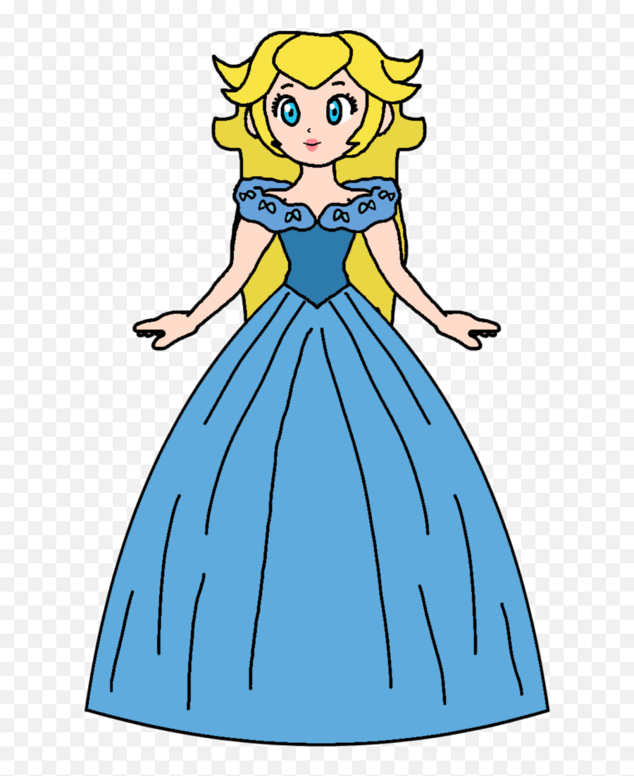 Yellow Dress Clipart Mannequin Png - Princess Peach Princess Peach Cinderella,Mannequin Png