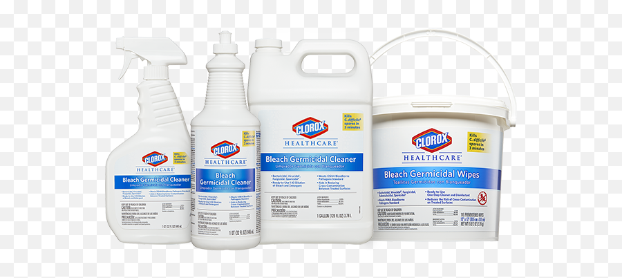 Clorox Healthcare Bleach Germicidal Disinfectant Wipes - Sodium Hypochlorite Clorox Png,Bleach Png