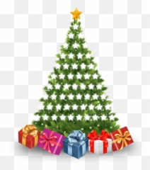 Free White Christmas Tree Png Download Clip Art