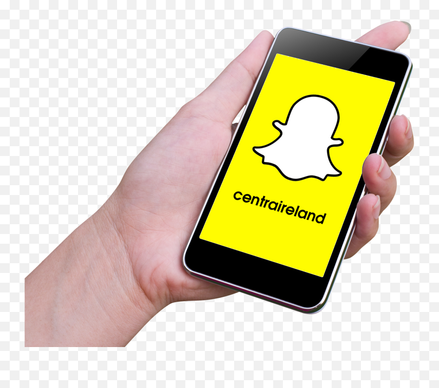 Snapchat - Centra Phone With Snapchat Transparent Png,Snapchat Png