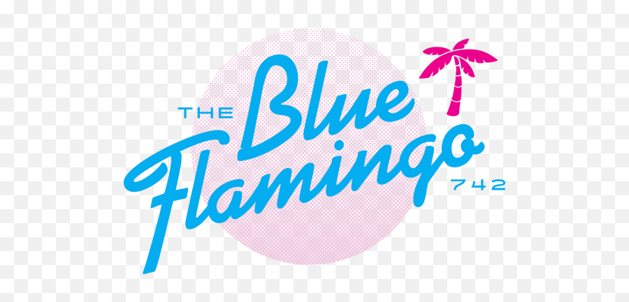 The Blue Flamingo Png Logo
