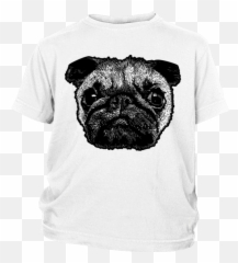Pug Face Kids T Png