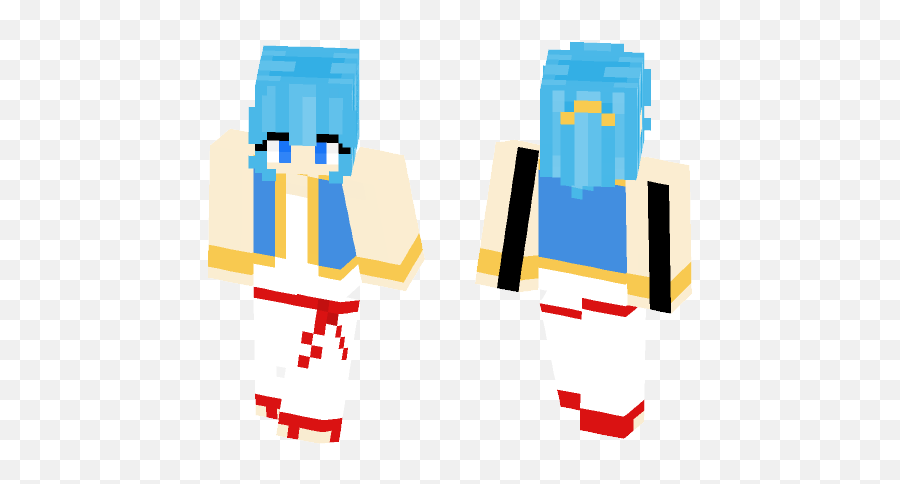 Download Bulma Arabian Oufit Minecraft Skin For Free - Aspectos De Minecraft Bts Png,Bulma Png