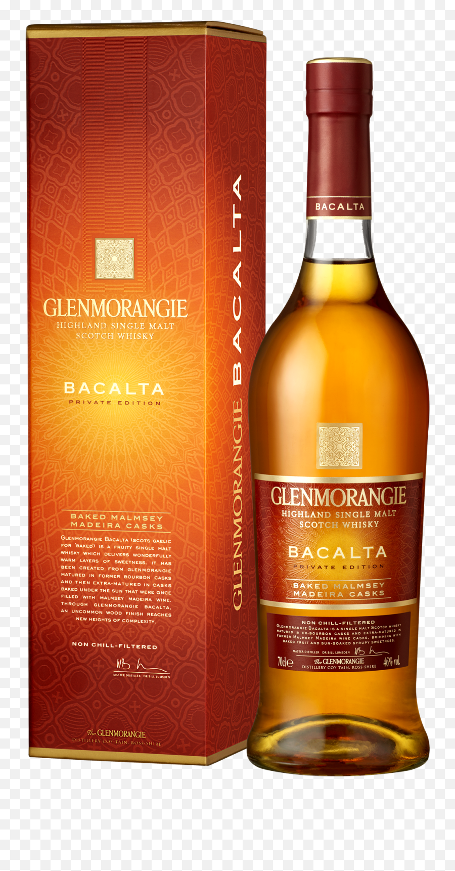Glenmorangie Bacalta - Packshot Transparent Background Uppre Blended Whiskey Png,Bottle Transparent Background