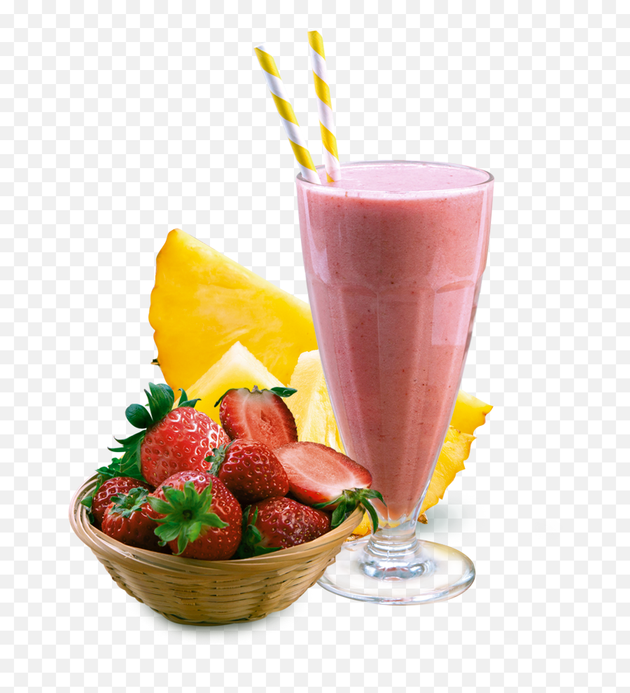 Download Hd B4 Pineapple Sunset - Fruit Milkshake Png,Smoothies Png