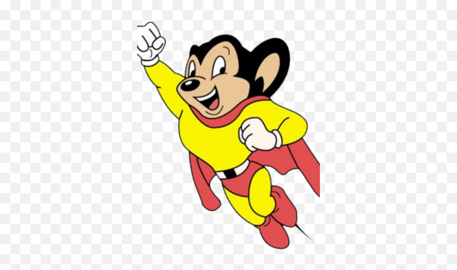 Mighty Mouse - Famous Mouse Cartoon Characters Png,Mighty Mouse Png - free  transparent png images 