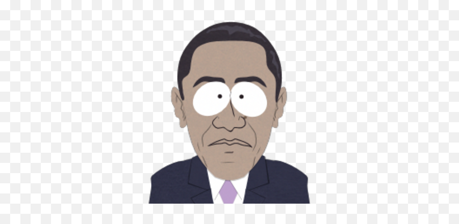 Barack Obama - Barack Obama South Park Png,Obama Transparent