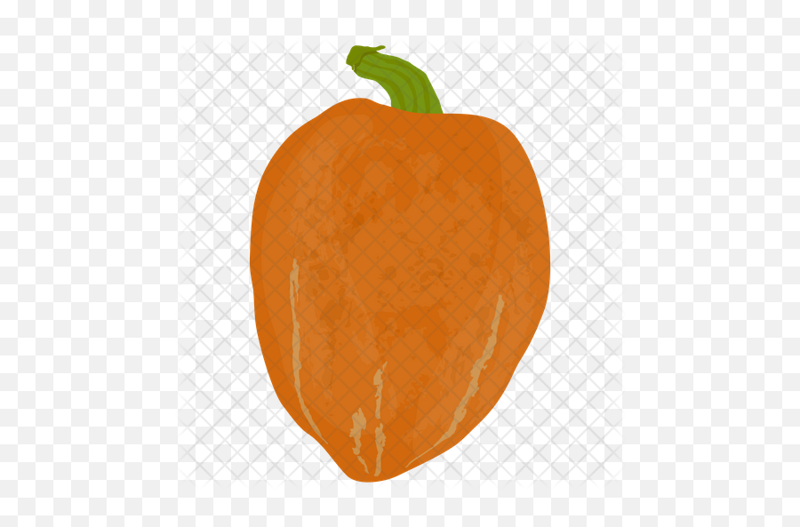 Hubbard Squash Icon Of Flat Style Png