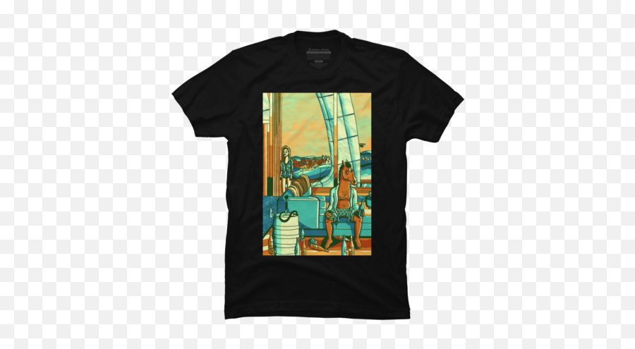 Bojack Horseman 1 T Shirt By Argo Design Humans Png