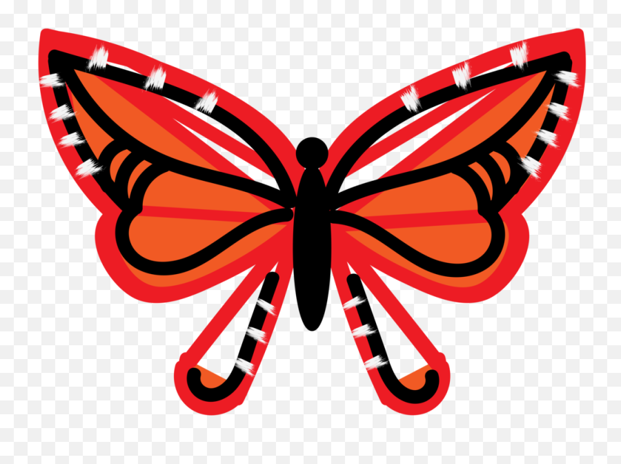 Arcadia Playschool Inc Single Butterfly Logo - Brushfooted Butterfly Logo Png Hd,Butterfly Logo
