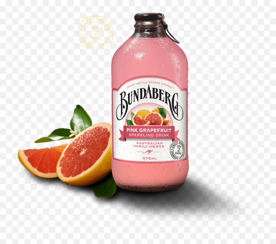 Pink Grapefruit Soft Drink - Bundaberg Pink Grapefruit Png,Grapefruit Png