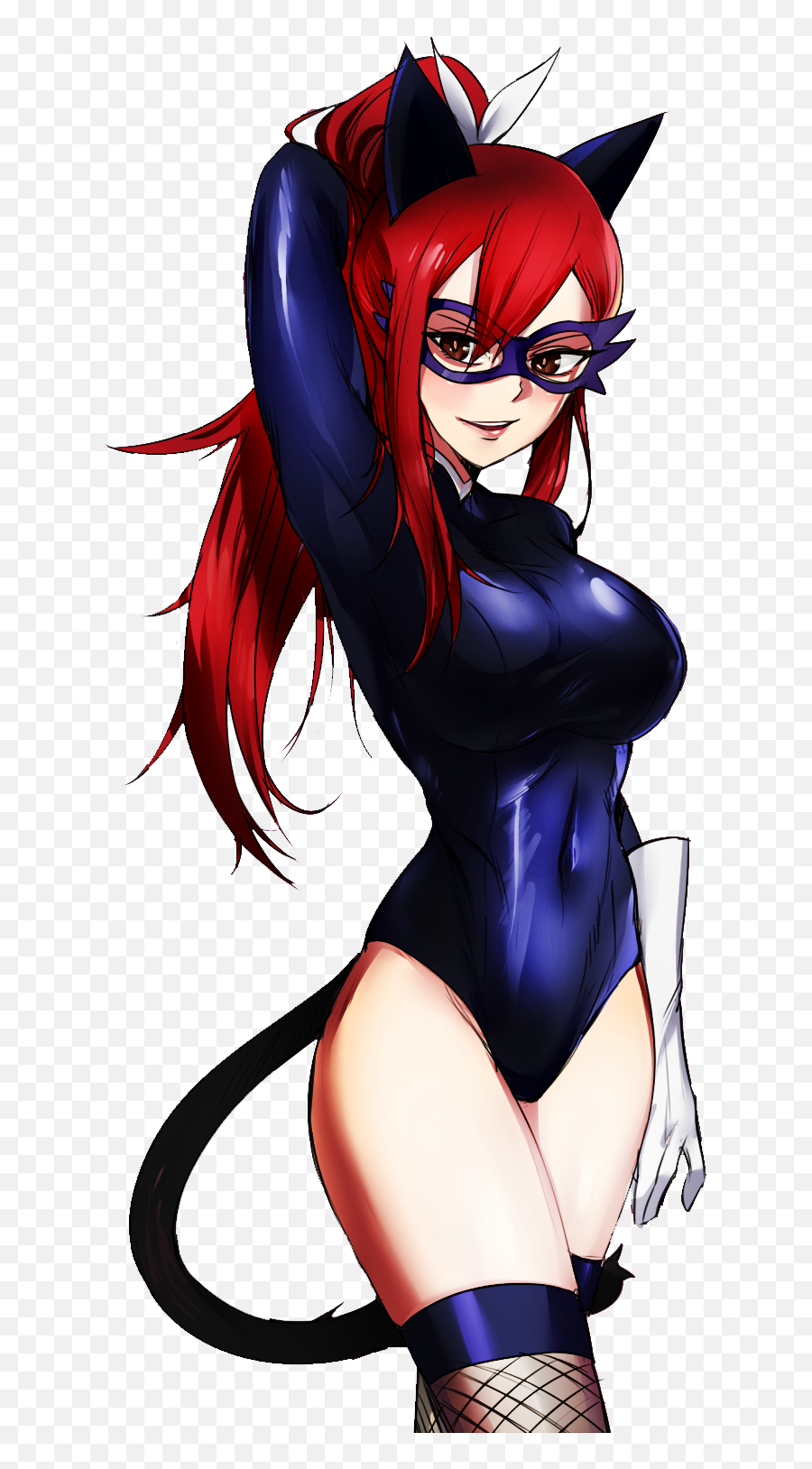 Download Erza Scarlet - Full Size Png Image Pngkit Cartoon,Erza Scarlet Png