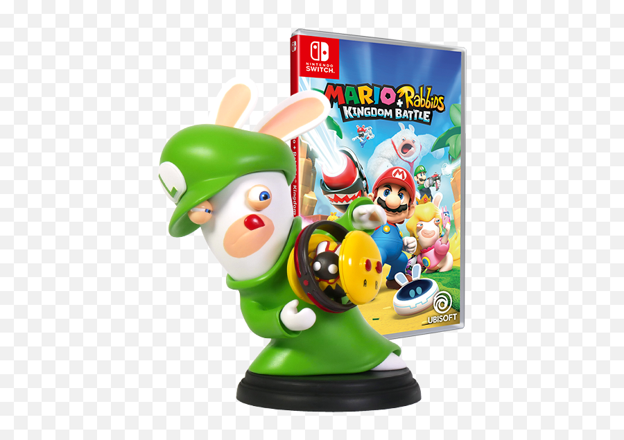 Mario Rabbids Kingdom Battle - Luigi Bundle Europeanubisoft Mario Rabbids Nintendo Switch Png,Luigi Transparent