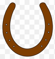 Horseshoe Clipart Two Transparent Free For - Clip Art Horse Shoe Png,Horseshoe Transparent Background