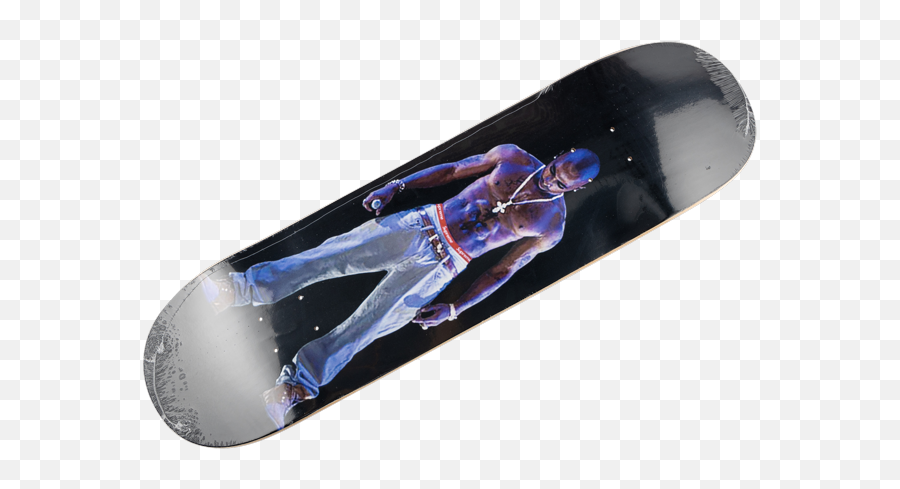 Tupac Hologram Skateboard U201css 20u201d - Tupac Skateboard Supreme Png,Tupac Png