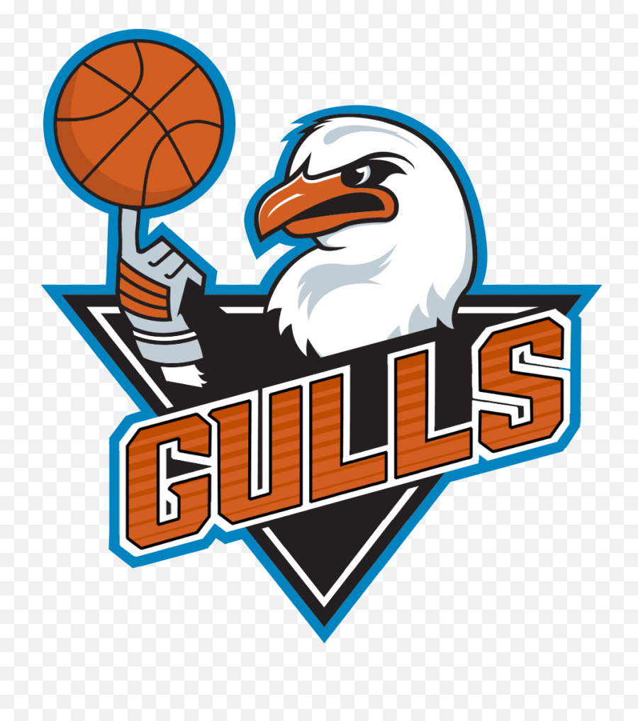 I Stole The Gulls Logo And Reworked It For My Nba 2k17 Mygm - San Diego Gulls Logo Png,Basketball Logos Nba