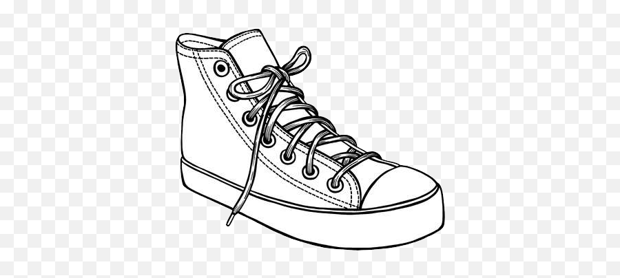 Converse Shoes Png - Vector Shoes Convers,Shoe Png