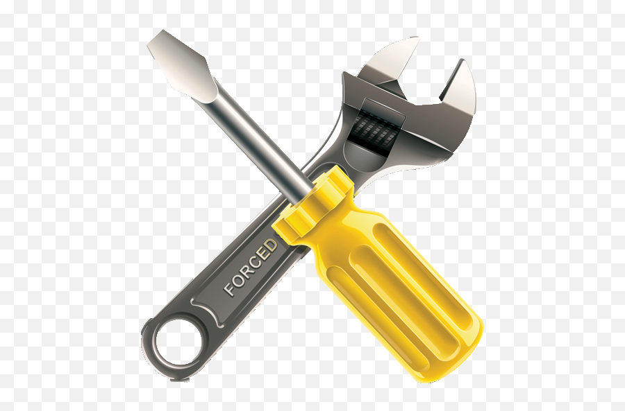 Download Wrench Screwdriver - Full Size Png Image Pngkit Spanner And Screwdriver Png,Screwdriver Png