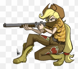 Theartrix - Human With Gun Cartoon png