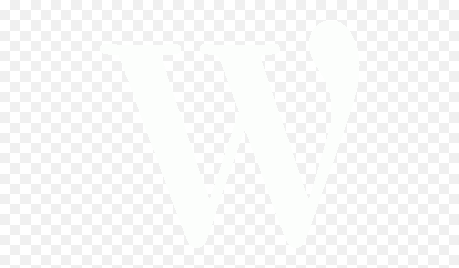 White Wordpress Icon - Word Press Icon White Png,Wordpress Logo Transparent