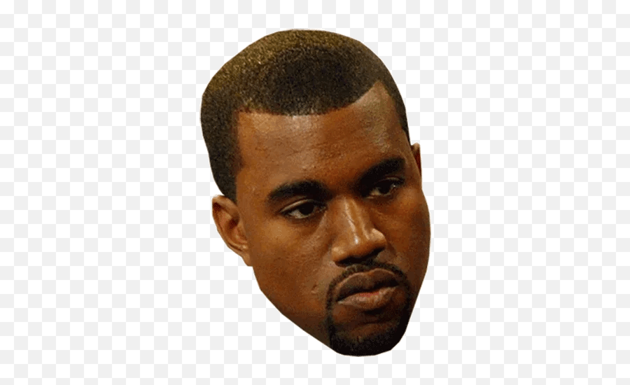 Forehead Jaw Chin Eyebrow - Forehead Png,Kanye West Transparent