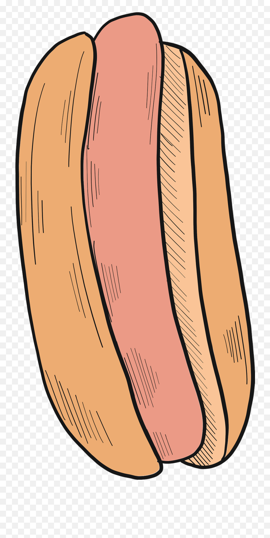 Hot Dog Clipart - Clip Art Png,Hot Dog Clipart Png